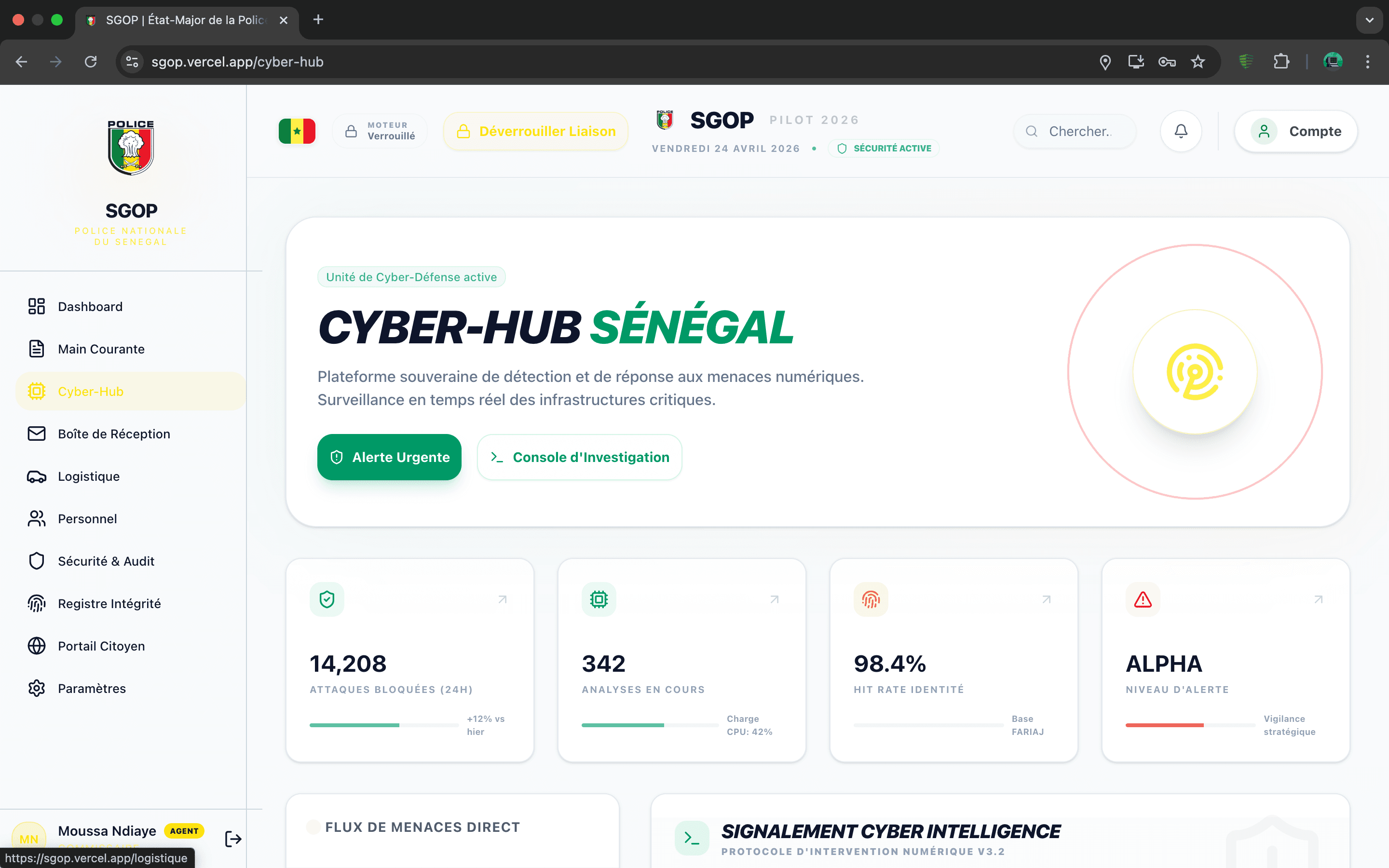Hub de Cybersécurité